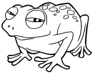 Desenho de Sapos Desenho Colorir Imprimir 14