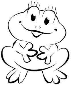 Desenho de Sapos Desenho Colorir Imprimir 33