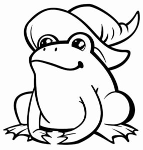 Desenho de Sapos Desenho Colorir Imprimir 45
