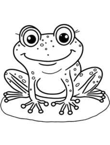 Desenho de Sapos Desenho Colorir Imprimir 71