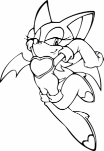 Desenho de Sonic Desenho Colorir Imprimir 33