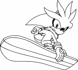 Desenho de Sonic Desenho Colorir Imprimir 40