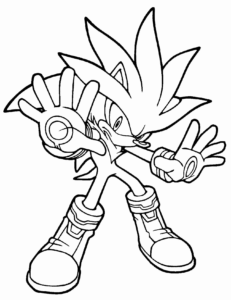 Desenho de Sonic Desenho Colorir Imprimir 47