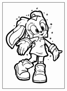 Desenho de Sonic Desenho Colorir Imprimir 58
