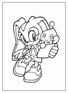 Desenho de Sonic Desenho Colorir Imprimir 59