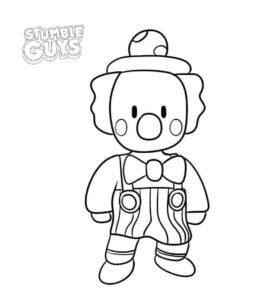 Desenho de Stumble Guys Desenho Colorir Imprimir 12