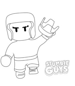 Desenho de Stumble Guys Desenho Colorir Imprimir 16