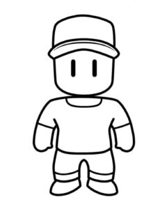 Desenho de Stumble Guys Desenho Colorir Imprimir 19