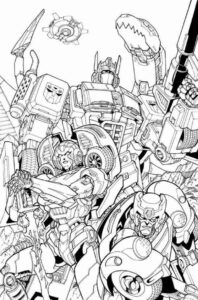 Desenho de Transformers 2