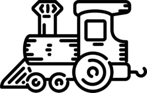 Desenho de Trem Desenho Colorir Imprimir 07