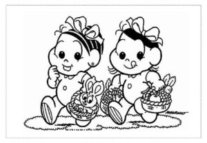 Desenho de Turma Da Monica Para Colorir E Imprimir Baby Girls