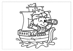 Desenho de Turma Da Monica Para Colorir E Imprimir Cebolinha Vasco Da Gama