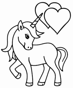Desenho de Unicornio Desenho Colorir Imprimir 10