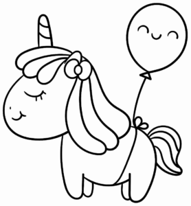 Desenho de Unicornio Desenho Colorir Imprimir 11
