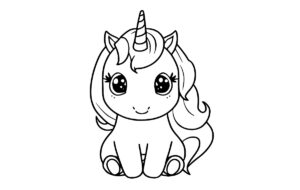 Desenho de Unicornio Desenho Colorir Imprimir 122