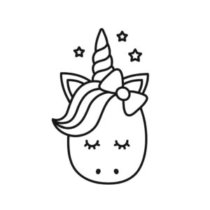 Desenho de Unicornio Desenho Colorir Imprimir 16