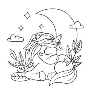 Desenho de Unicornio Desenho Colorir Imprimir 32