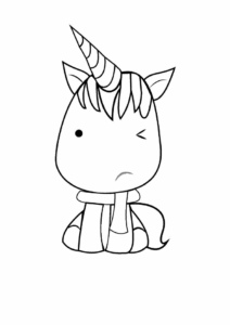 Desenho de Unicornio Desenho Colorir Imprimir 39