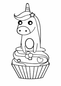 Desenho de Unicornio Desenho Colorir Imprimir 40