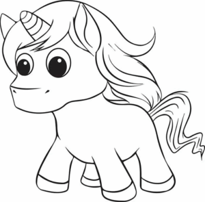Desenho de Unicornio Desenho Colorir Imprimir 41