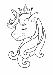 Desenho de Unicornio Desenho Colorir Imprimir 47