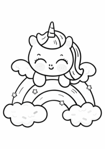 Desenho de Unicornio Desenho Colorir Imprimir 50