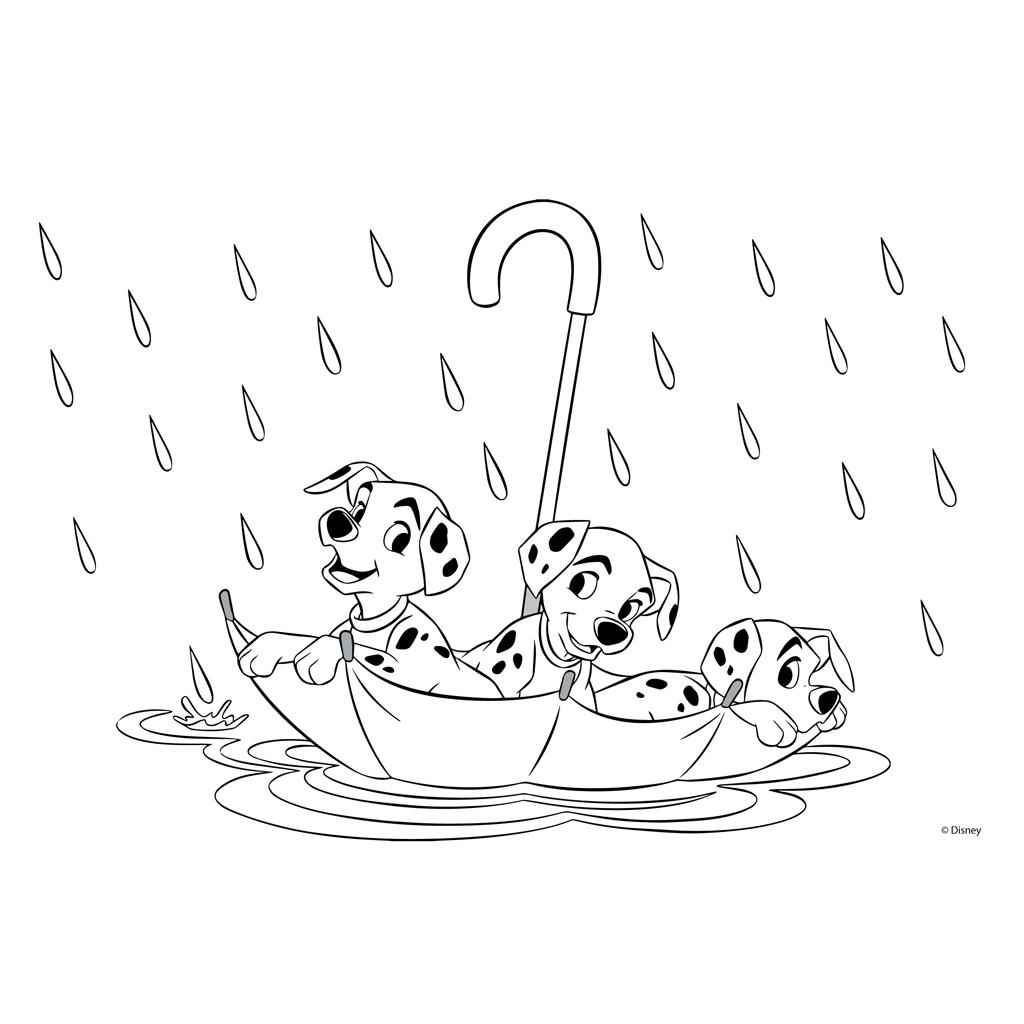 Desenho de 101 Dalmatas Desenho Colorir Imprimir 08