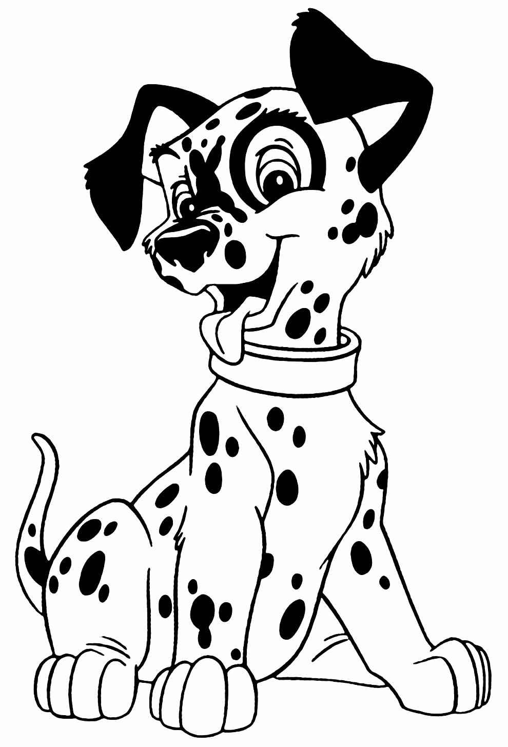 Desenho de 101 Dalmatas Desenho Colorir Imprimir 25