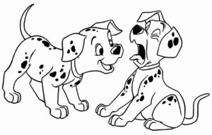 Desenho de 101 Dalmatas Desenho Colorir Imprimir 26