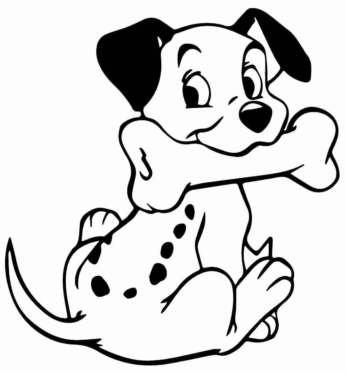 Desenho de 101 Dalmatas Desenho Colorir Imprimir 27