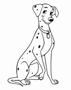 Desenho de 101 Dalmatas Desenho Colorir Imprimir 29