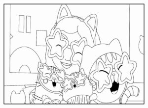 Desenho de A Casa Mágica Da Gabby Desenho Colorir Imprimir 09