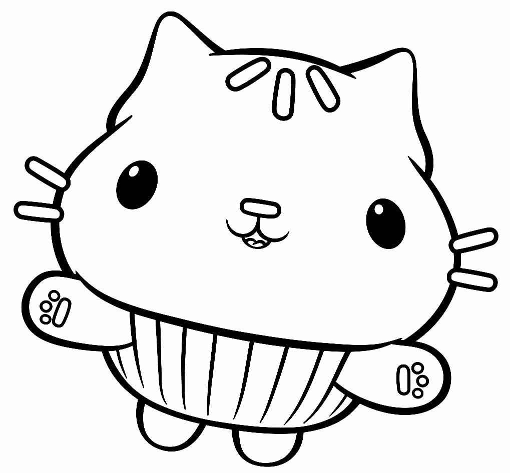 Desenho de A Casa Mágica Da Gabby Desenho Colorir Imprimir 12