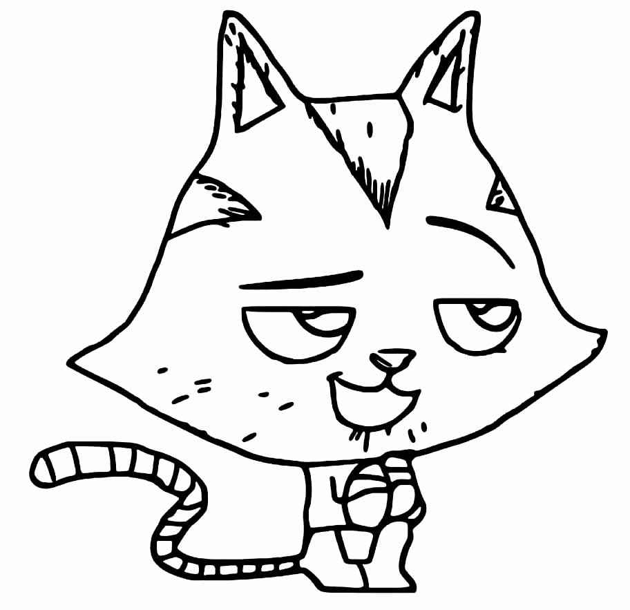 Desenho de A Casa Mágica Da Gabby Desenho Colorir Imprimir 21