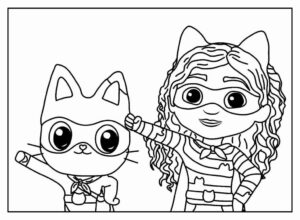 Desenho de A Casa Mágica Da Gabby Desenho Colorir Imprimir 22