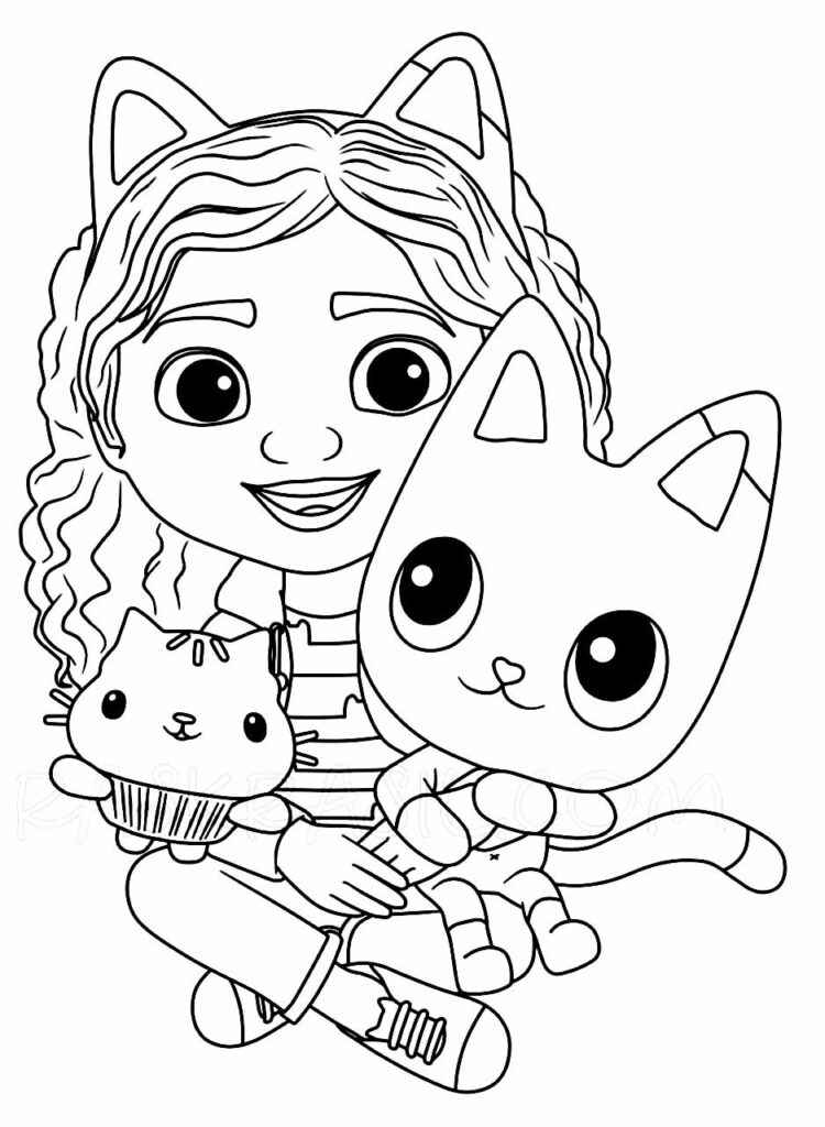 Desenho de A Casa Mágica Da Gabby Desenho Colorir Imprimir 24