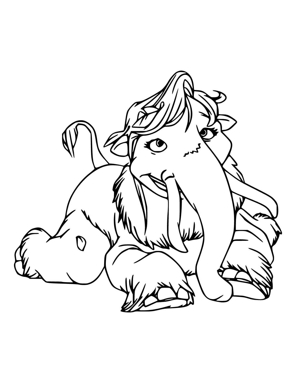 Desenho de A Era Do Gelo Colorir Imprimir 03