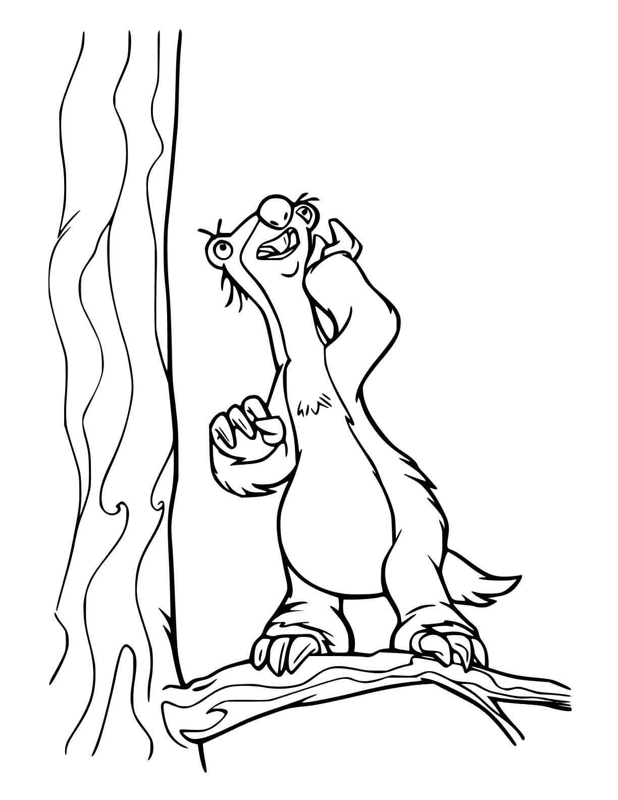 Desenho de A Era Do Gelo Colorir Imprimir 05