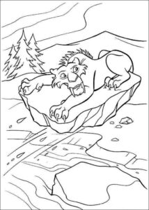 Desenho de A Era Do Gelo Colorir Imprimir 19