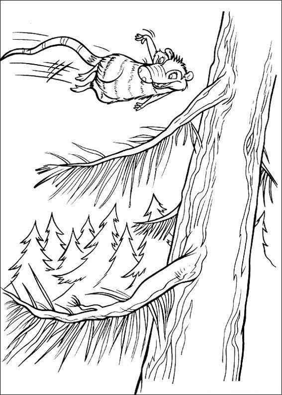 Desenho de A Era Do Gelo Colorir Imprimir 20