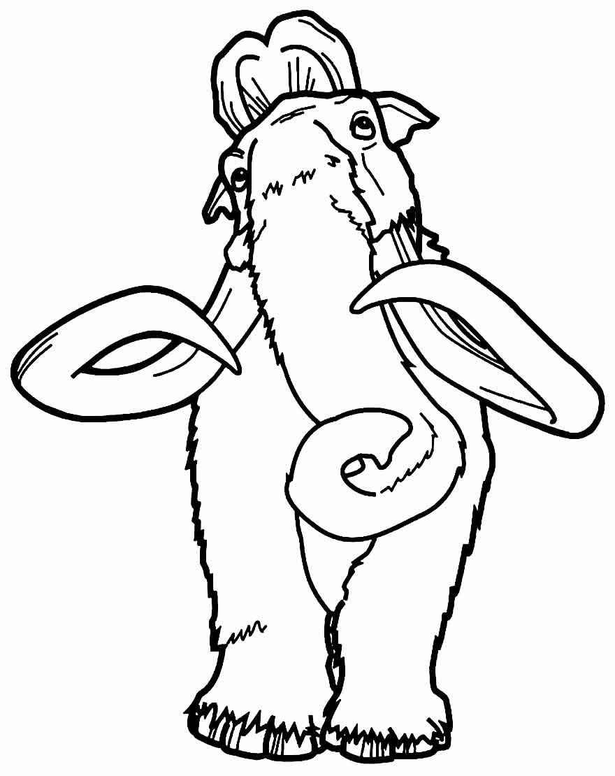 Desenho de A Era Do Gelo Colorir Imprimir 40