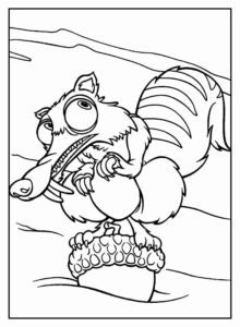 Desenho de A Era Do Gelo Colorir Imprimir 43