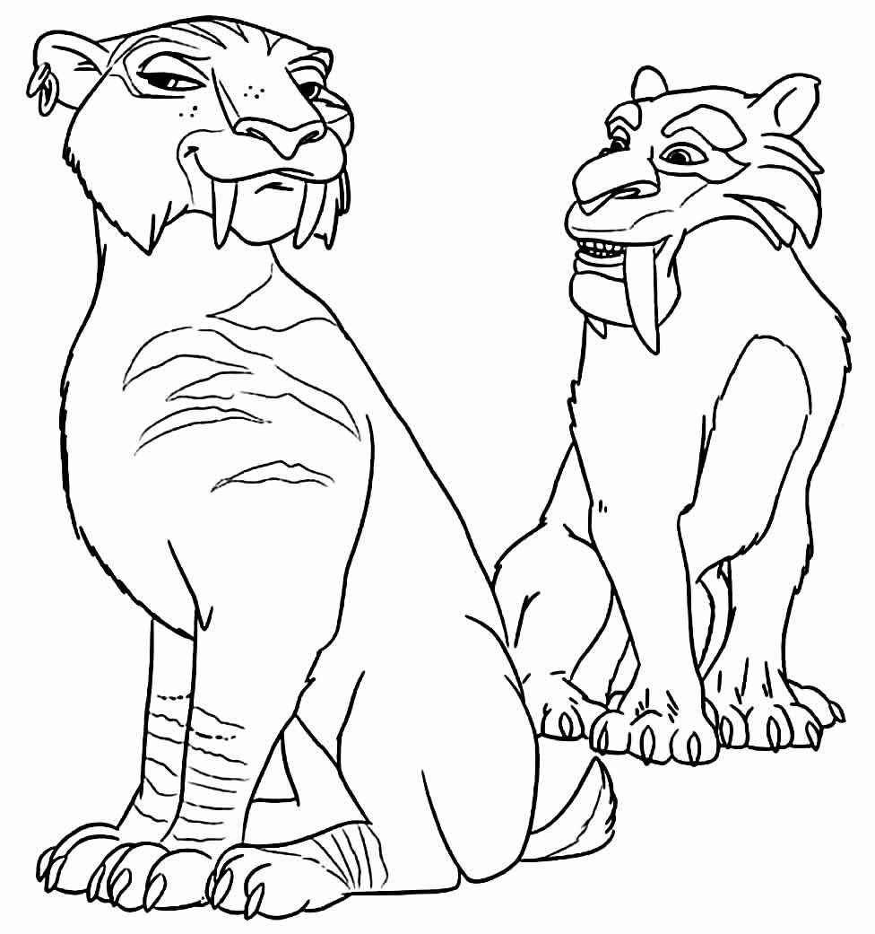 Desenho de A Era Do Gelo Colorir Imprimir 47