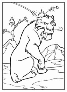 Desenho de A Era Do Gelo Colorir Imprimir 48