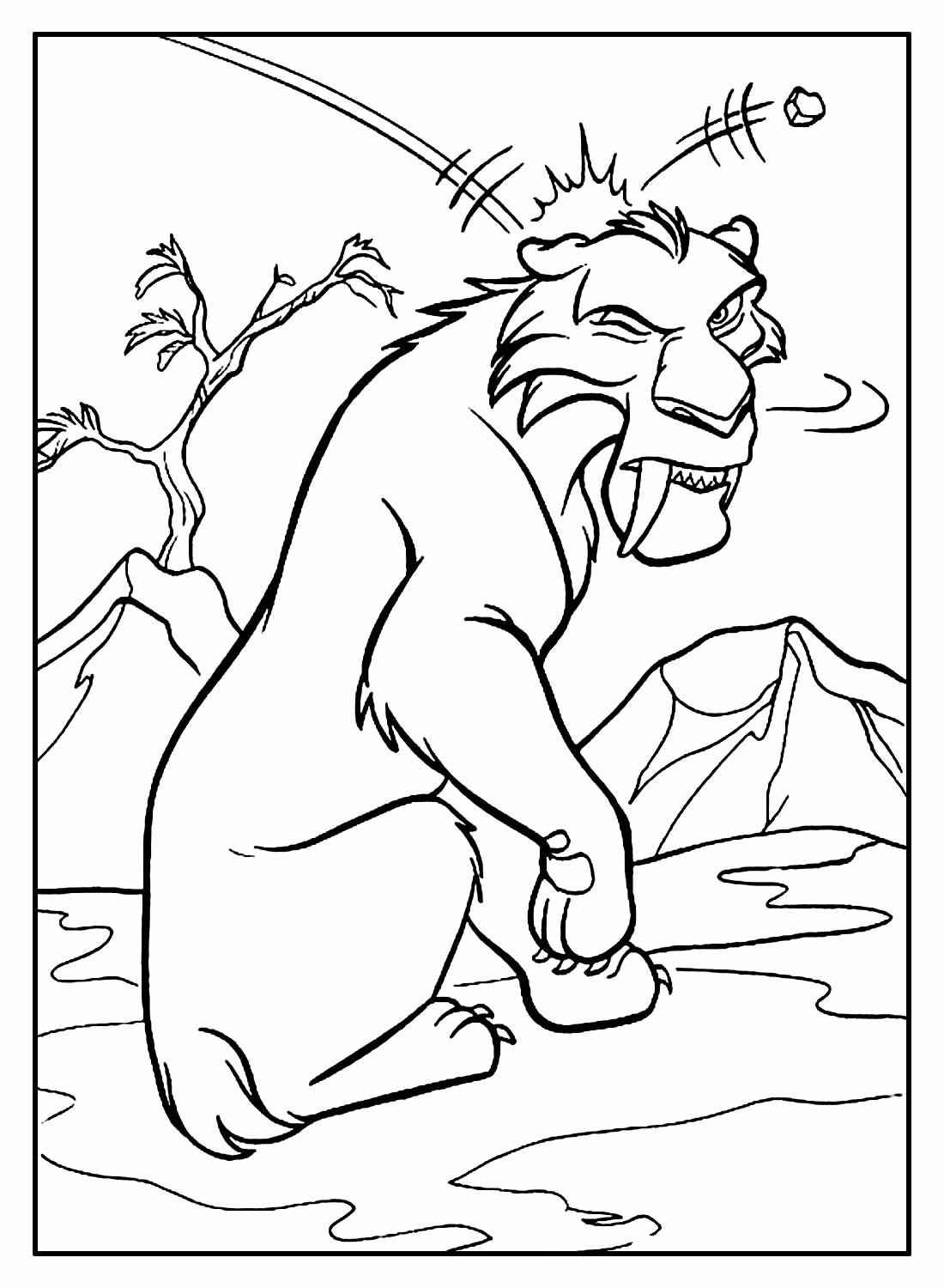 Desenho de A Era Do Gelo Colorir Imprimir 48