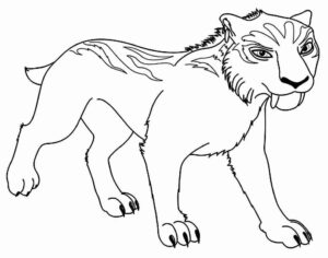 Desenho de A Era Do Gelo Colorir Imprimir 49