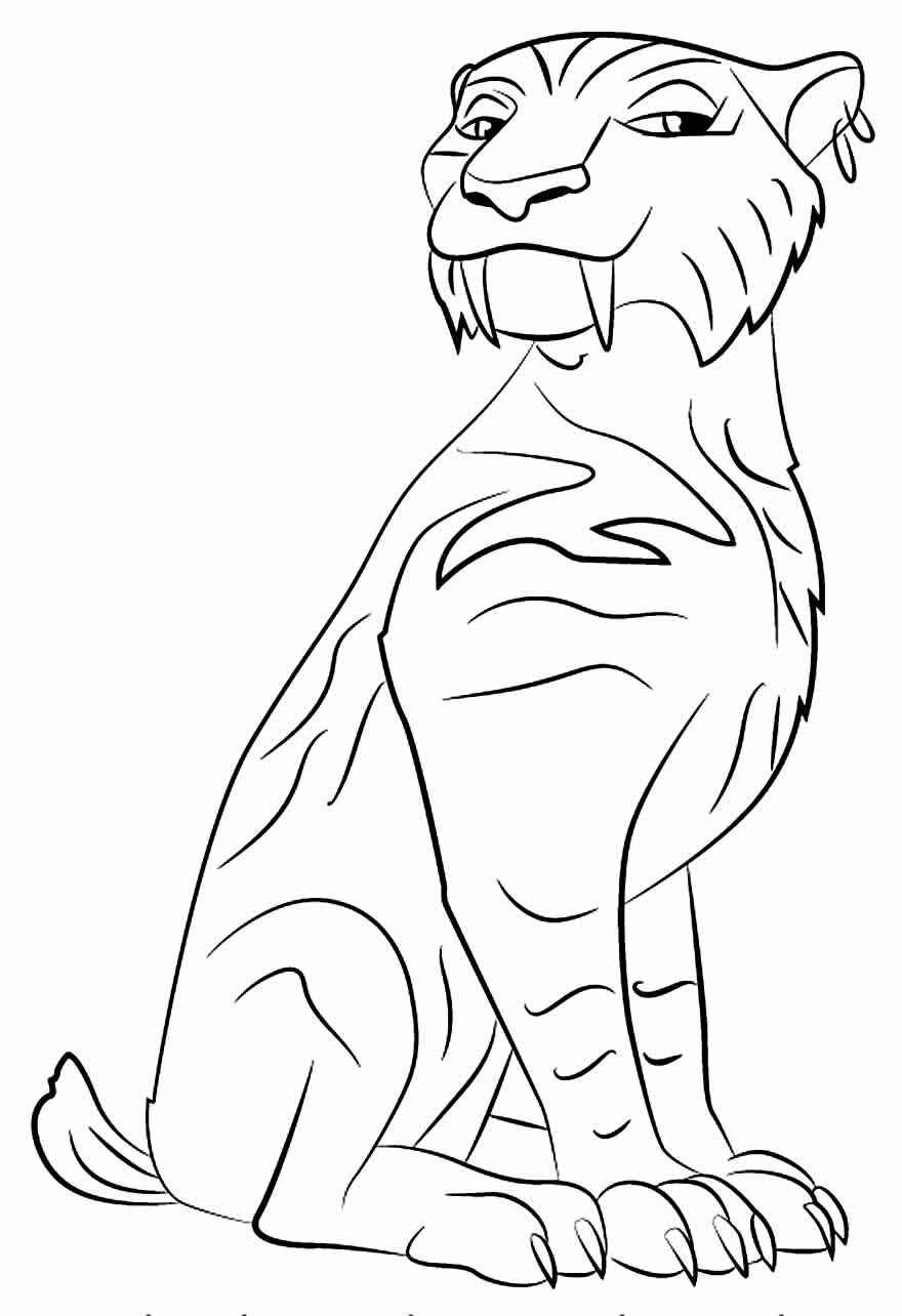 Desenho de A Era Do Gelo Colorir Imprimir 50