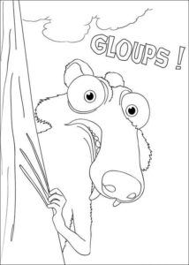 Desenho de A Era Do Gelo Colorir Imprimir 60