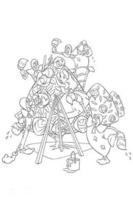 Desenho de Alice No País Das Maravilhas Desenho Colorir Imprimir 14