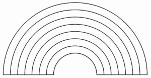 Desenho de Arco Iris Desenho Colorir Imprimir 32